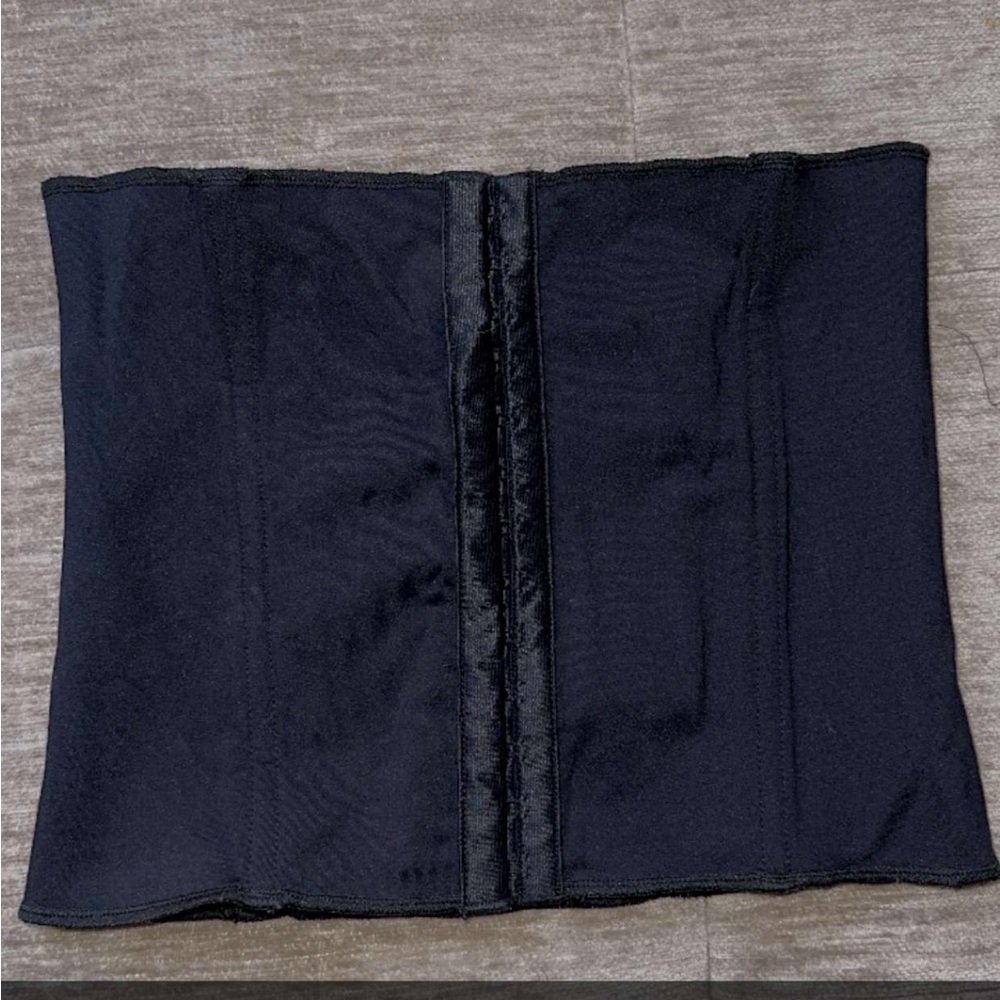 SKIMS Black Waist Trainer Corset